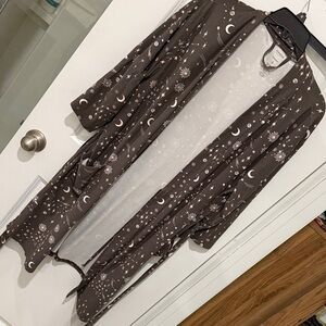 Sonoma robe with Celestial Print